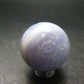 Rare Blue Lace Holly Chalcedony Agate Sphere From Malawi - 1.3"