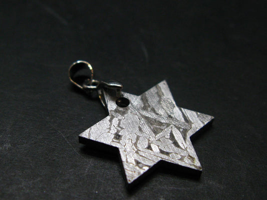 Muonionalusta Meteorite Pendant from Sweden - 1.2"