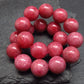 Rhodonite Gem Genuine Bracelet ~ 7 Inches ~ 10mm Round Beads