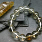 Citrine Genuine Unheated Bracelet ~ 7 Inches ~ 14mm Round Beads