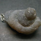 Truffle Chalcedony!! Spheroidal Chalcedony Nodules Crystal Silver Pendant From Morocco - 1.6"