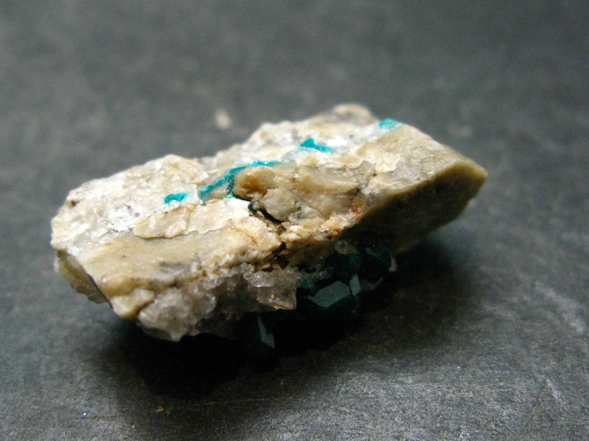 Very Nice Dioptase Cluster from Congo - 1.0" - 5.22 Grams