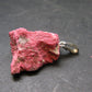 Rosaline Zoisite!! Rare Raw Deep Pink Thulite Silver Pendant From Norway - 1.1"