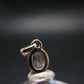 Pink Beryl!! Amazing Natural Facetted Morganite Silver Pendant From Brazil - 0.6" - 1.76 Grams