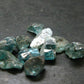 Lot of 10 Blue Zircon Crystals From Cambodia - 44.60 Carats