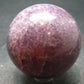 Lepidolite sphere from Brazil - 1.9"