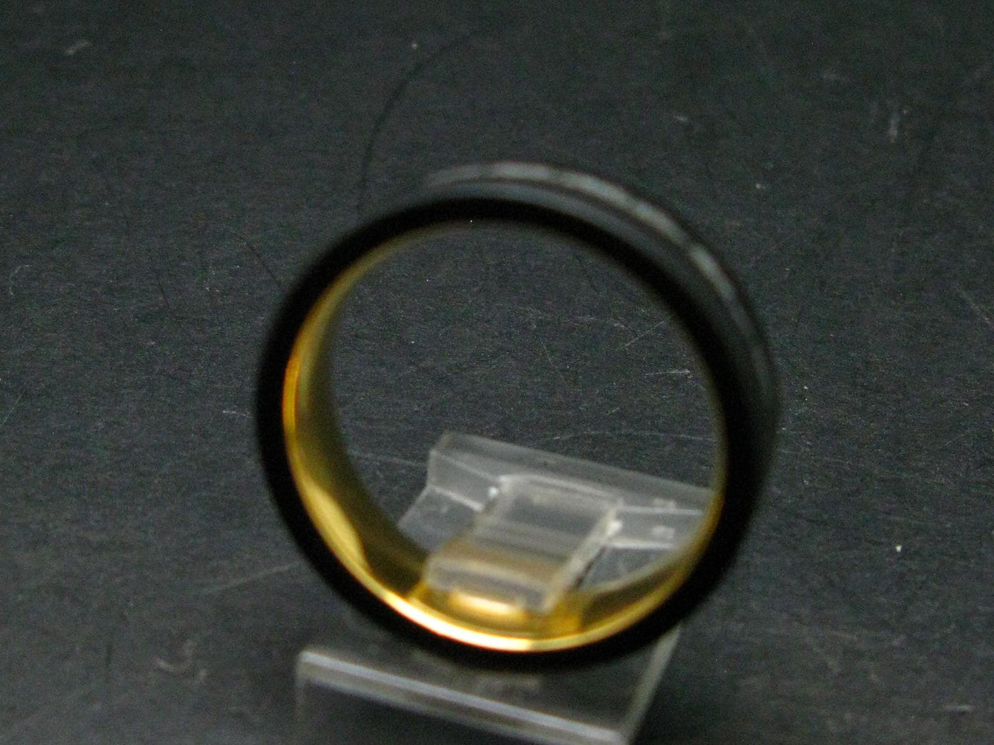 Muonionalusta Meteorite Steel Ring - 9.51 Grams - Size 9