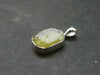 Chrysoberyl Crystal Silver Pendant From Brazil - 1.39 Grams