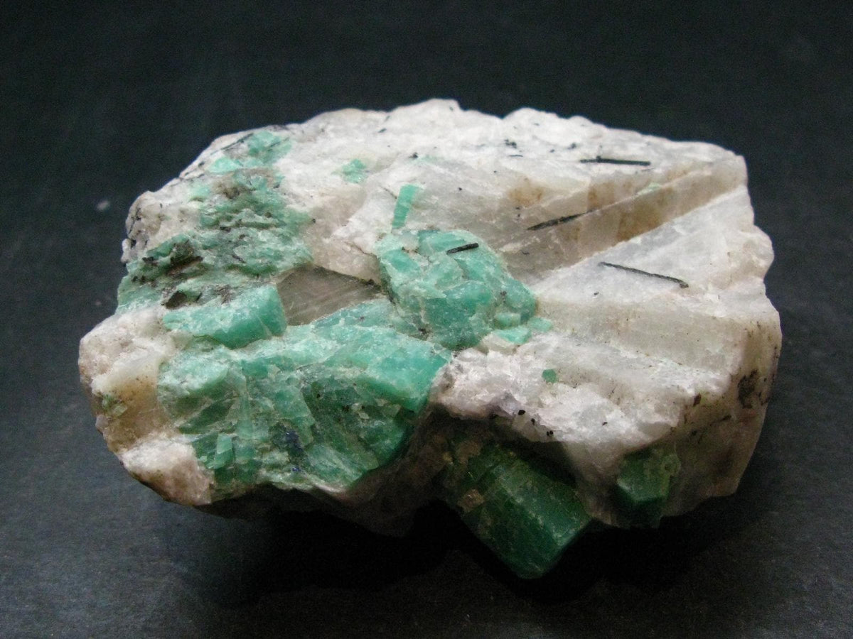 Emerald Beryl Cluster From China - 3.2"- 210.64 Grams