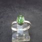 Tsavorite Green Garnet Sterling Silver Ring from Tanzania - 1.97 Grams - Size 6