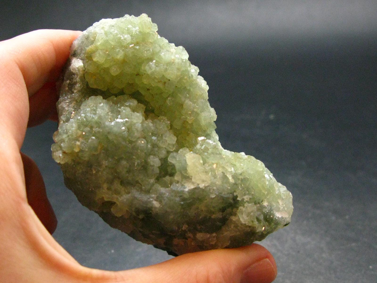 Prehnite Cluster From Morocco - 3.1" - 189.80 Grams
