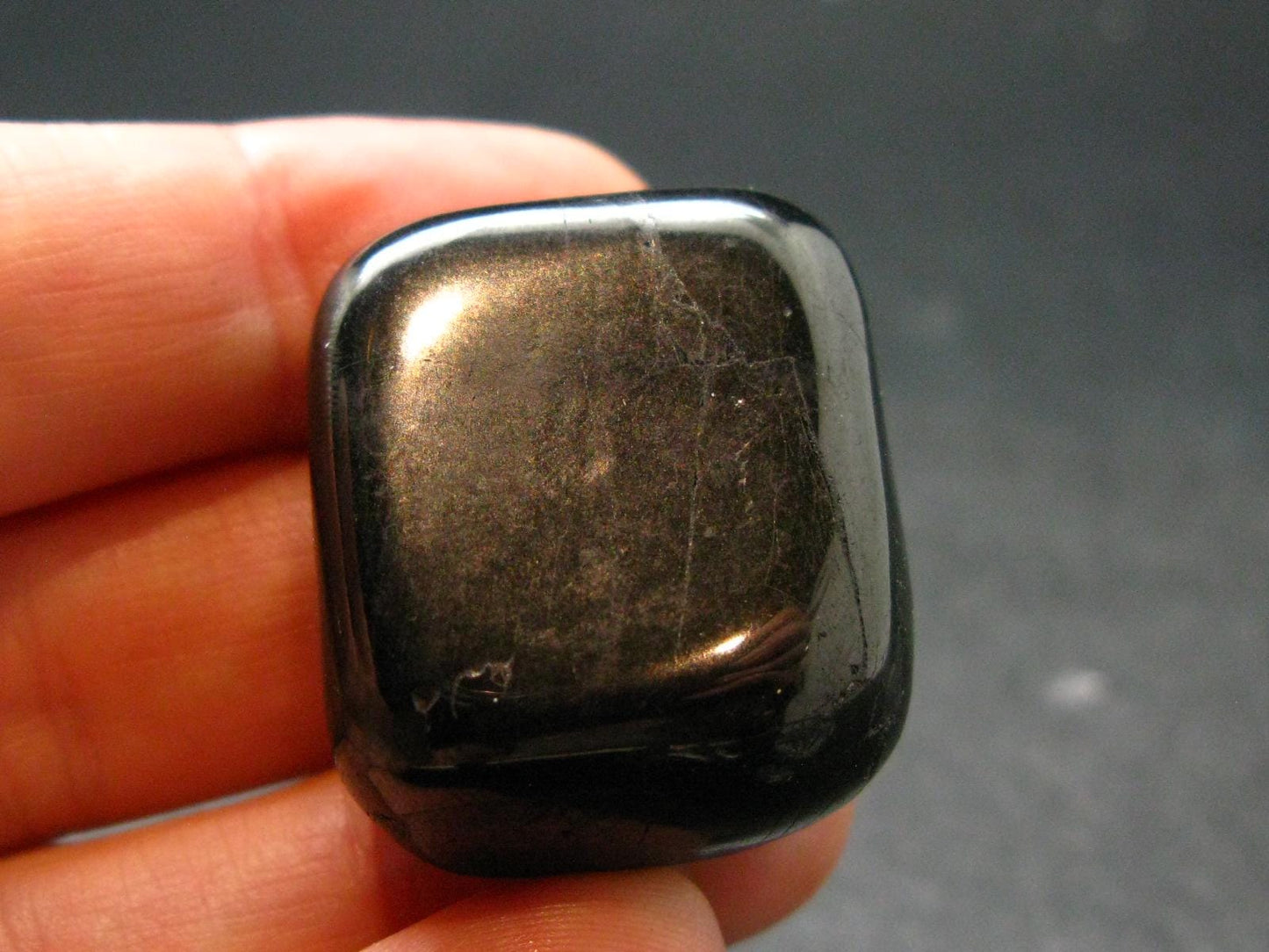 Elite Shungite Tumbled Piece from Russia - 1.1" - 15.82 Grams