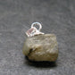 Phenakite Phenacite Silver Pendant from Brazil - 0.6 Inches - 0.82 Grams