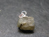 Phenakite Phenacite Silver Pendant from Brazil - 0.6 Inches - 0.82 Grams