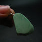 Rare Variscite Sterling Silver Pendant From Utah - 1.4" - 5.32 Grams