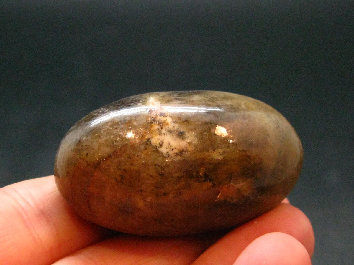 Tumbled Polished Gem Yellow Sapphire Shiva From Sri Lanka - 1.7" - 59.95 Grams