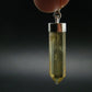 Natural Unheated Citrine Crystal Silver Pendant from Congo - 3.06 Grams