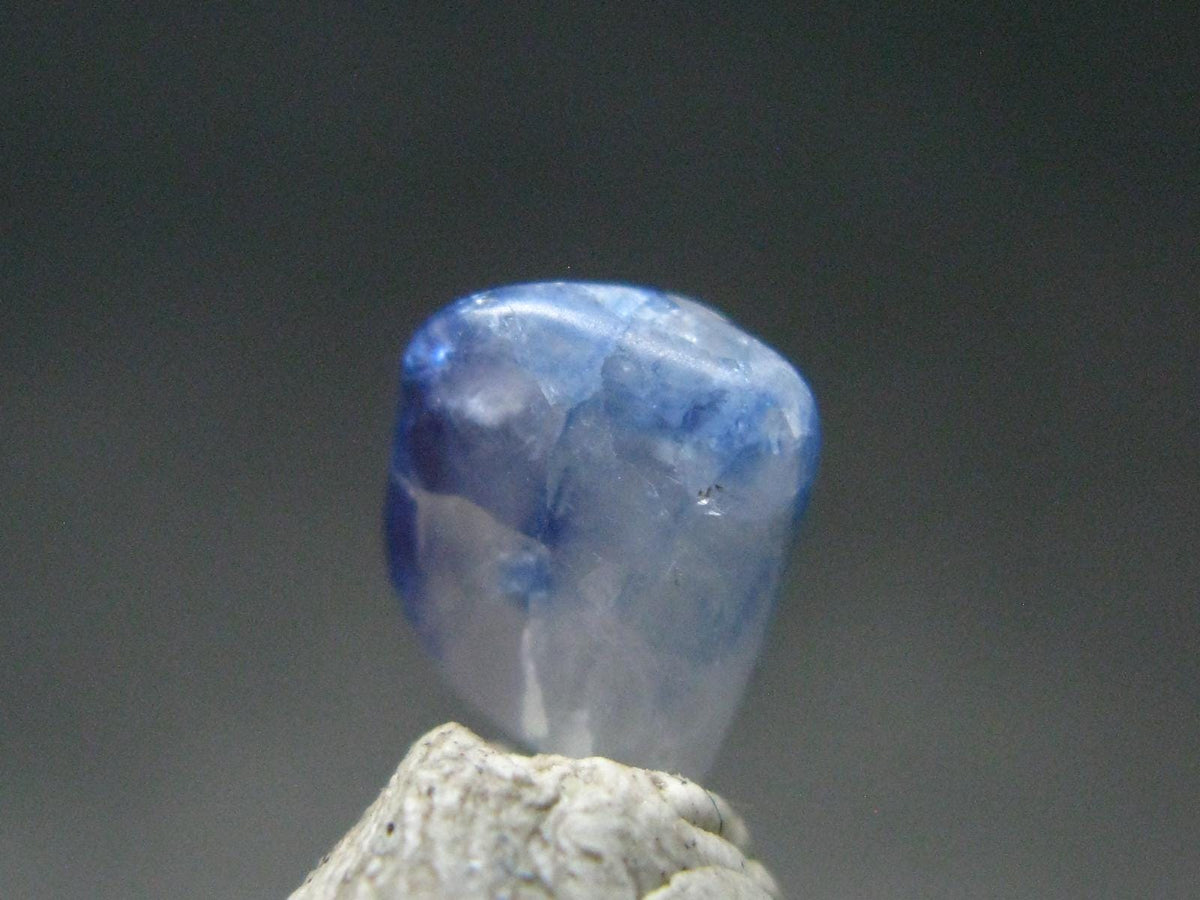 Gem Benitoite Polished Stone From California - 1.25 Carats - 8x6mm