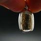 Imperial Topaz Crystal Silver Pendant from Brazil - 0.9" - 2.95 Grams