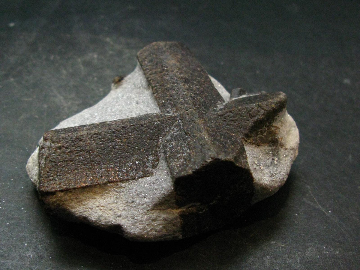 A Perfect Staurolite Crystal from Russia - 3.1" - 207.66 Grams