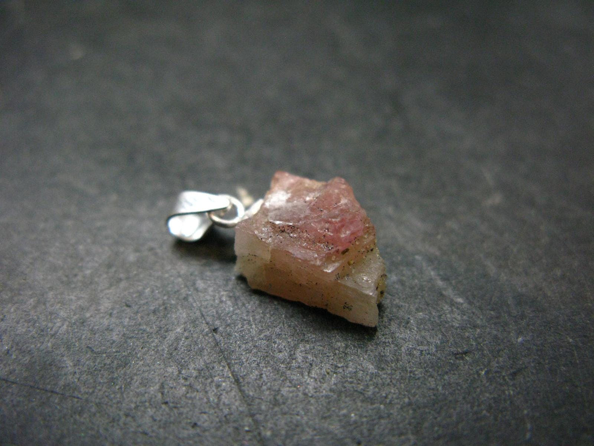 Rare Large Pezzottaite Pink Beryl 925 Silver Pendant from Madagascar - 4.85 Carats - 0.7"