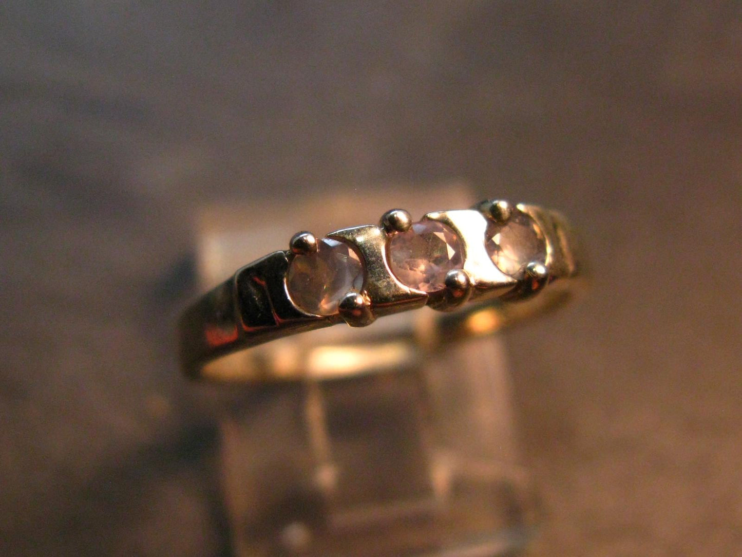 Genuine Alexandrite Gem Silver Ring From Russia - Size 7.25 - 2.25 Grams