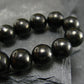 Whitby Jet Genuine Bracelet From UK ~ 7 Inches ~ 8mm Round Beads