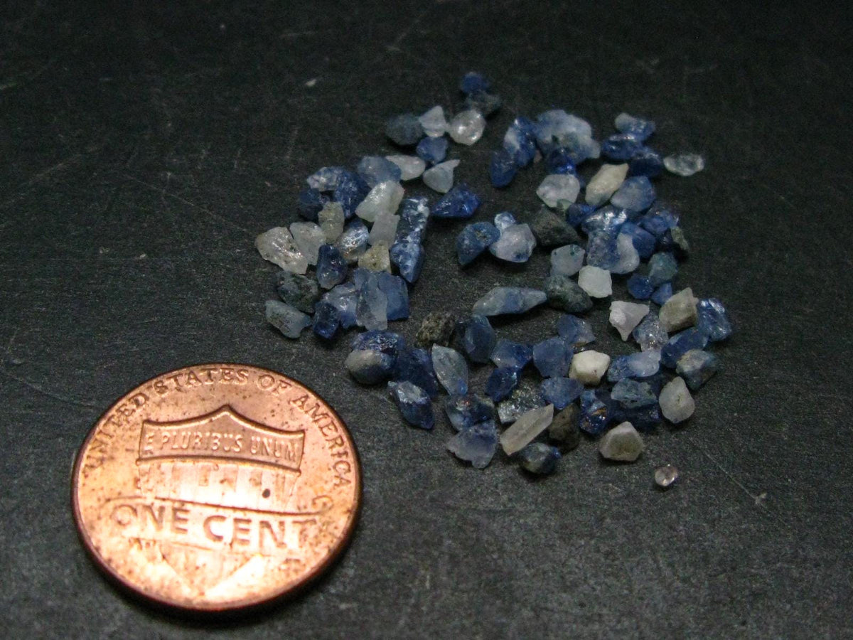 Lot of 10 Carats of Benitoite Crystals From California