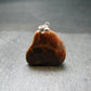 Rare Tumbled Brownish Pink Bustamite Silver Pendant with Attractive Pattern From South Africa - 1.1" - 9.47 Grams