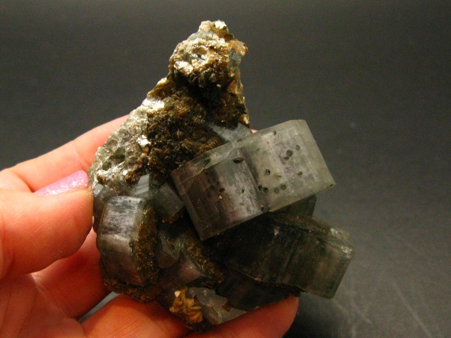 Green Apatite Crystal From Portugal - 2.4" - 106.72 Grams
