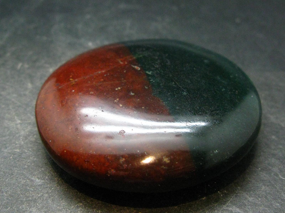 Bloodstone Tumbled Stone From India - 2.3" - 86.37 Grams