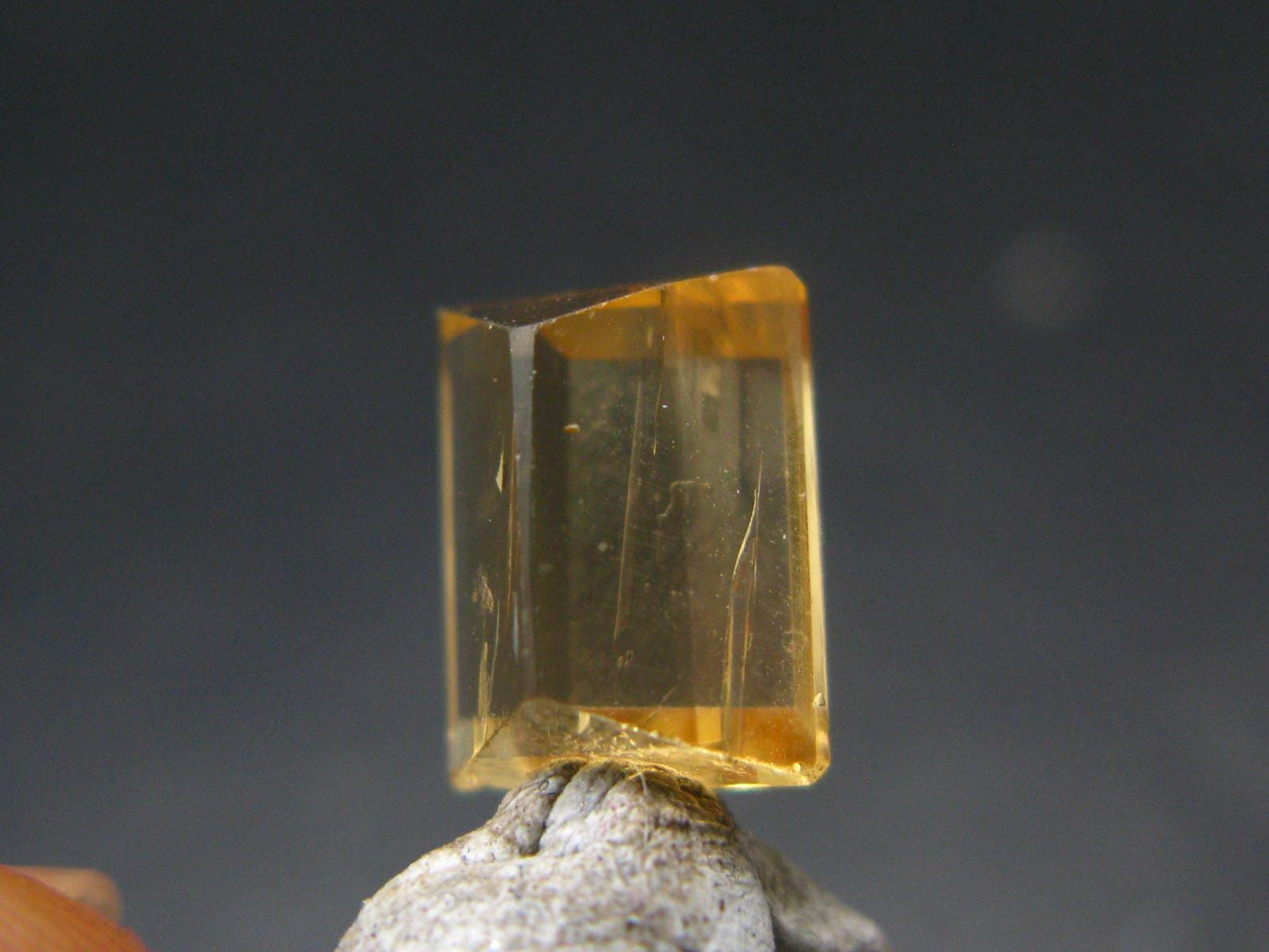 Gem Imperial Topaz Cut Stone From Brazil - 5.02 Carats