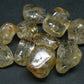 Lot of 10 Perfect Golden Scapolite Tumbled Stones from India 145.4 Carats