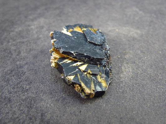 Large Hematite and Rutile Cluster from Brazil - 1.1" - 6.0 Grams