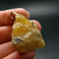Heliodor (Yellow Beryl) Crystal Silver Pendant From Brazil - 1.4" - 10.37 Grams