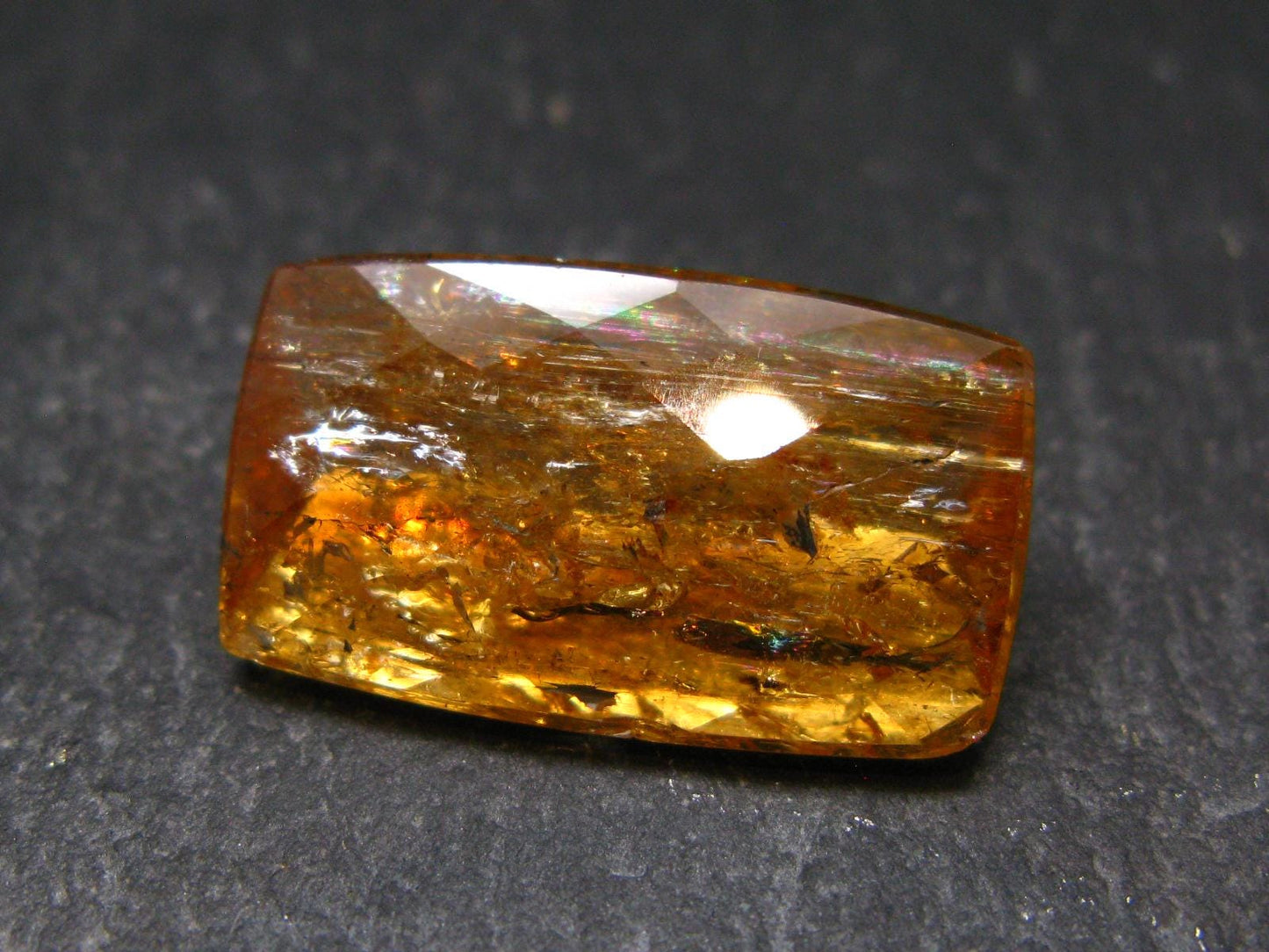 Gem Imperial Topaz Cut Stone From Brazil - 29.74 Carats
