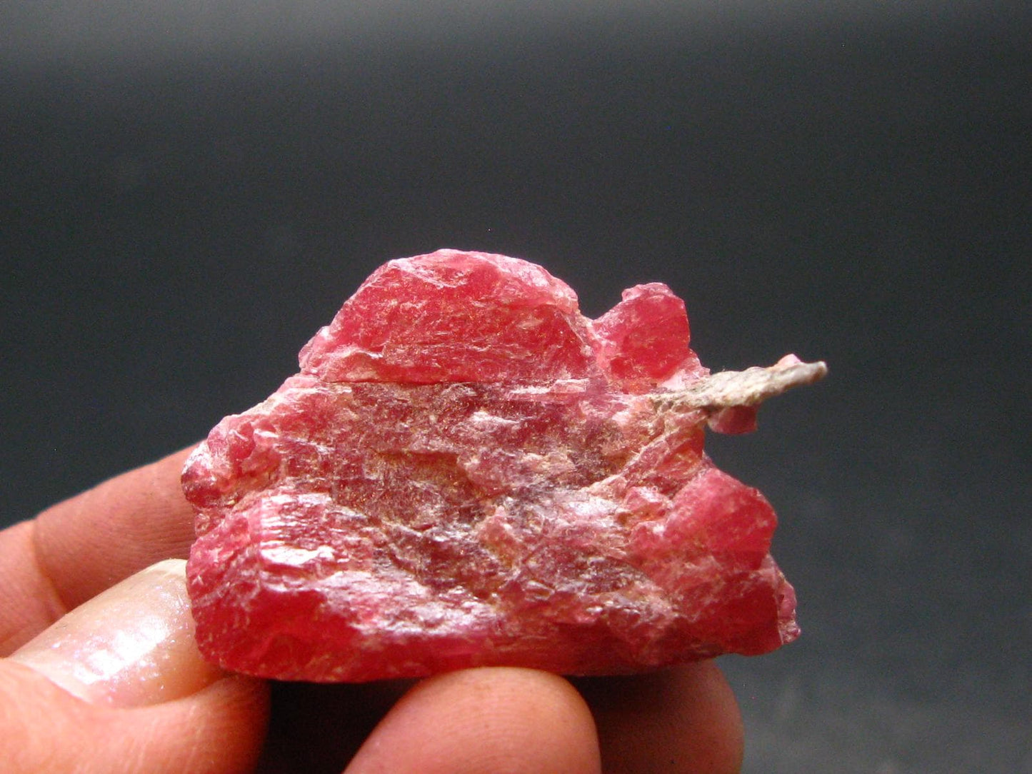 Large Rhodonite Rodonite Crystal From Brazil - 17.24 Grams - 1.2"