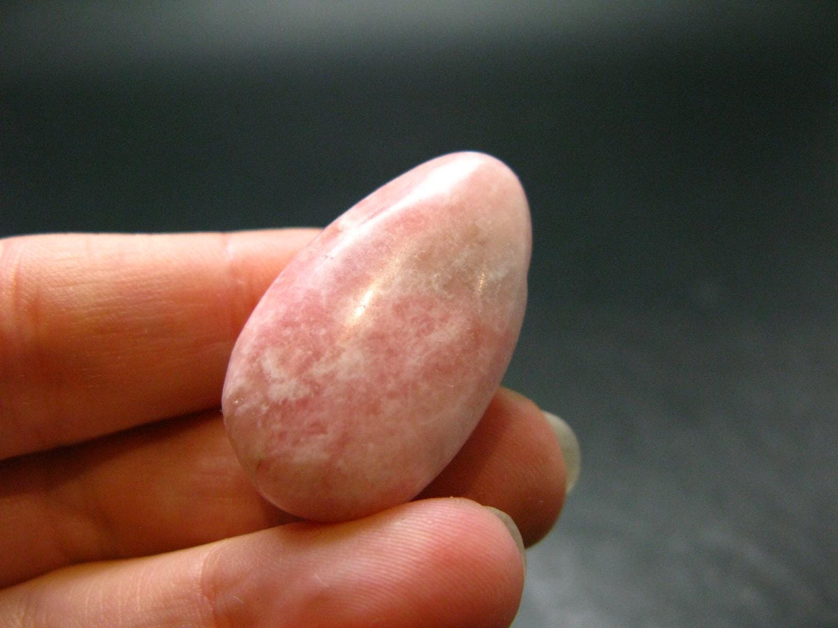 Rare Pink Petalite Metal Free Pendant From Canada - 1.3" - 11.20 Grams