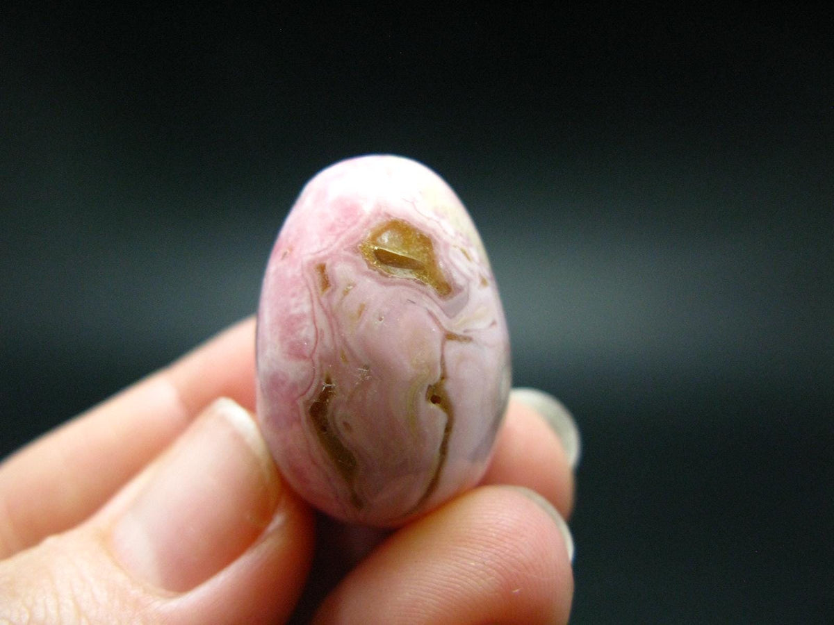 Rhodochrosite Egg from Argentina - 1.0" - 14.85 Grams