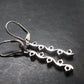 Moldavite Tektite Silver Earrings from Czech Republic - 3.72 Grams