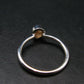 Hessonite Garnet Silver Ring From Canada - Size 7 - 1.93 Grams