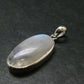 Natural Glow From Inside Moonstone 925 Silver Pendant - 1.4" - 5.77 Grams