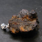 Very Rare Z-Stone (Limonite after Marcasite) Silver Pendant from Sahara Dessert, Egypt - 1.1" - 6.7 Grams
