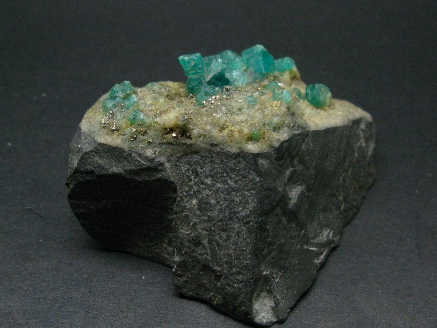 Emerald Beryl Crystal On Matrix From Colombia - 3.2"
