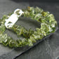 Moldavite Genuine Bracelet ~ 7 Inches ~ 6mm Tumbled Beads