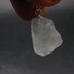 Natural Unheated Raw Gemmy Rich Blue Topaz Pendant from Brazil - 0.9" - 4.0 Grams