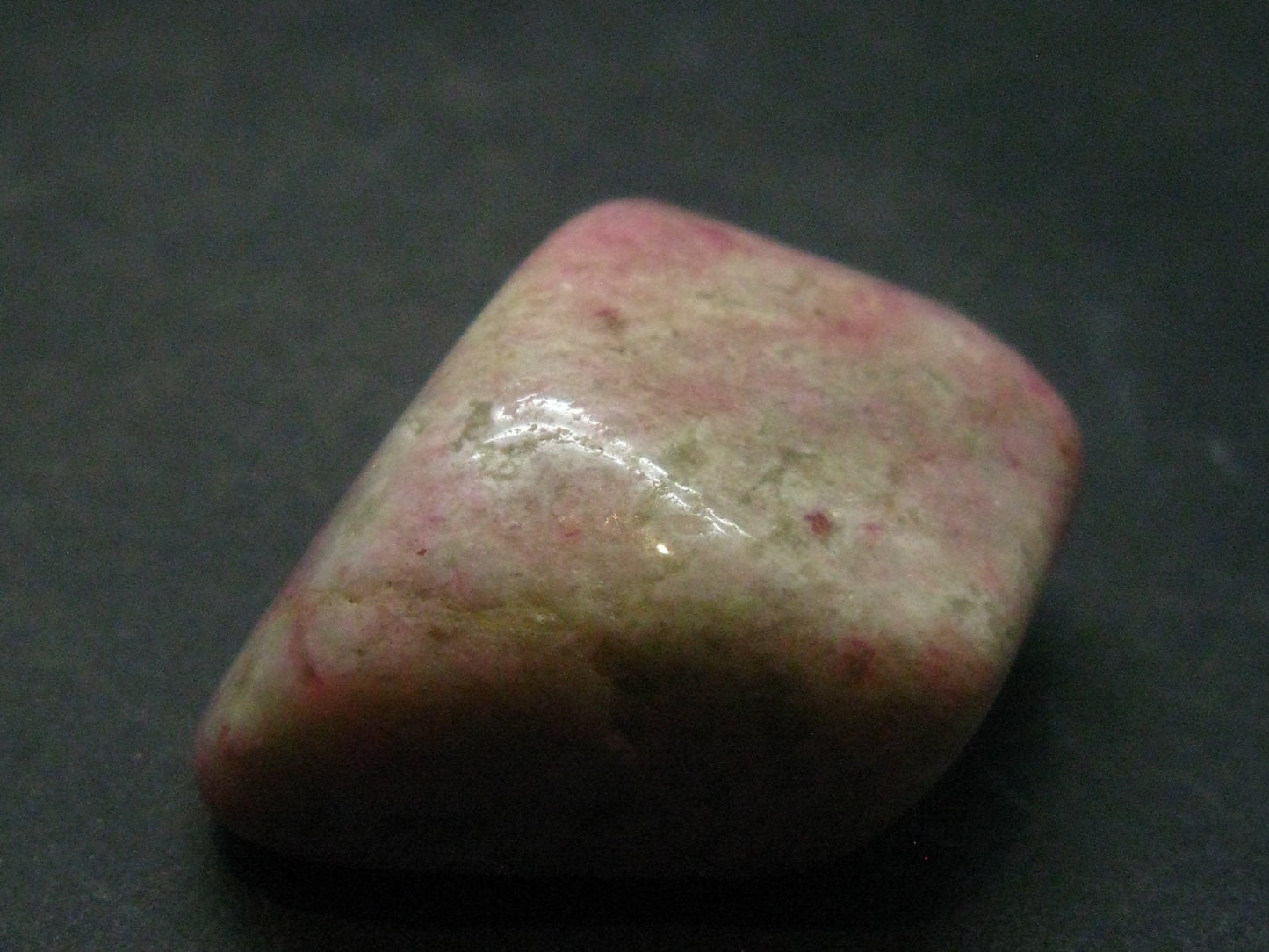 Rare Red Thulite Piece From Norway - 1.1" - 22.68 Grams