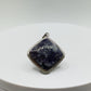 Lattice Sunstone Pendant Rare Gemstone Silver Necklace Natural Sparkle Stone Unique Jewelry Gift