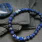 Lapis Lazuli Lazurite Genuine Bracelet ~ 7 Inches ~ 6mm Matte Beads