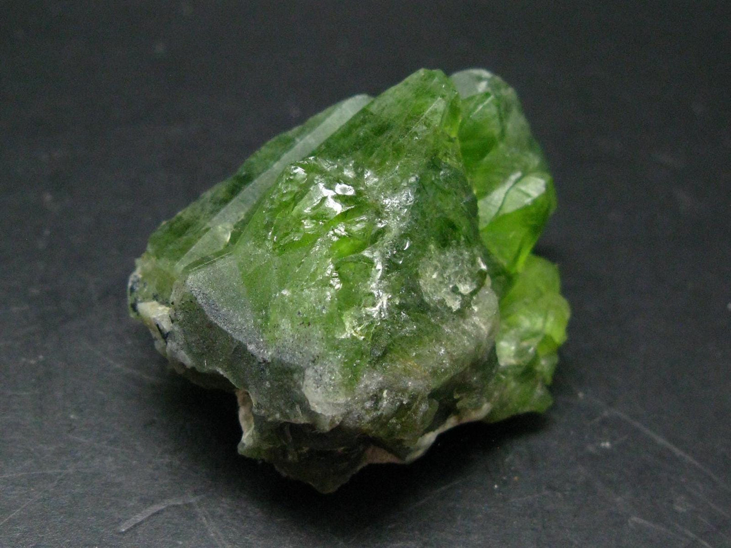 Huge 387 Carat Gem Peridot Olivine Cluster from Pakistan - 1.1"